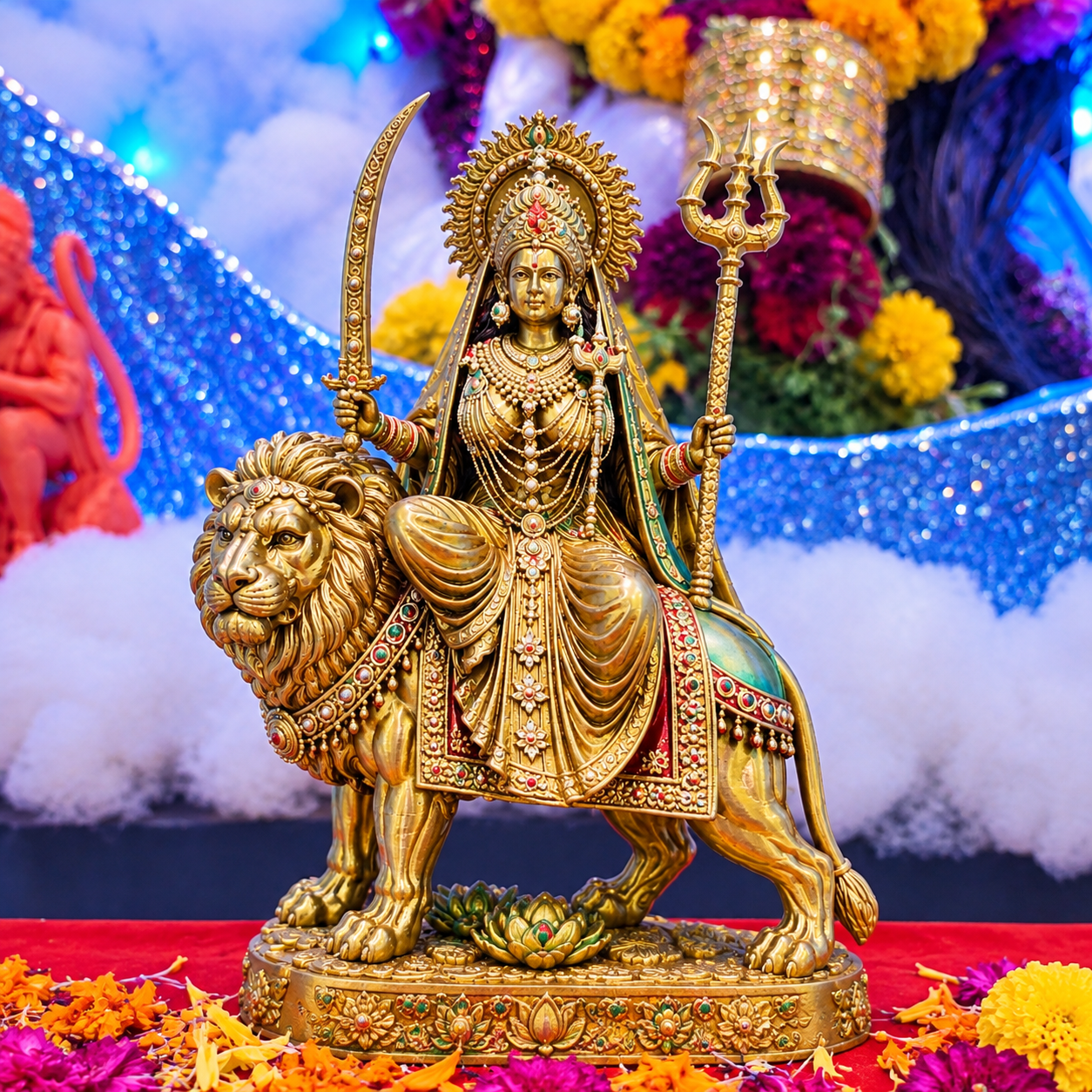 Simhavahini – The Divine Mother